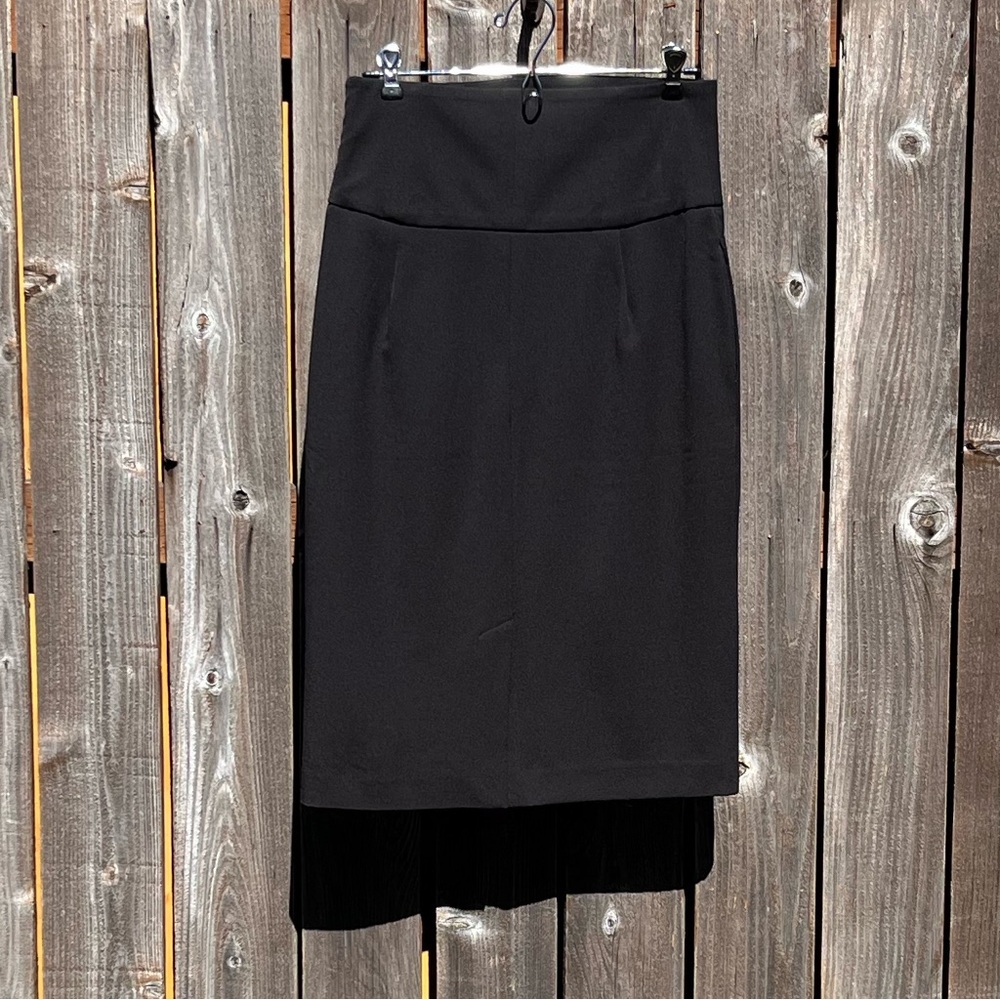 Grace Elements black pencil skirt size 6